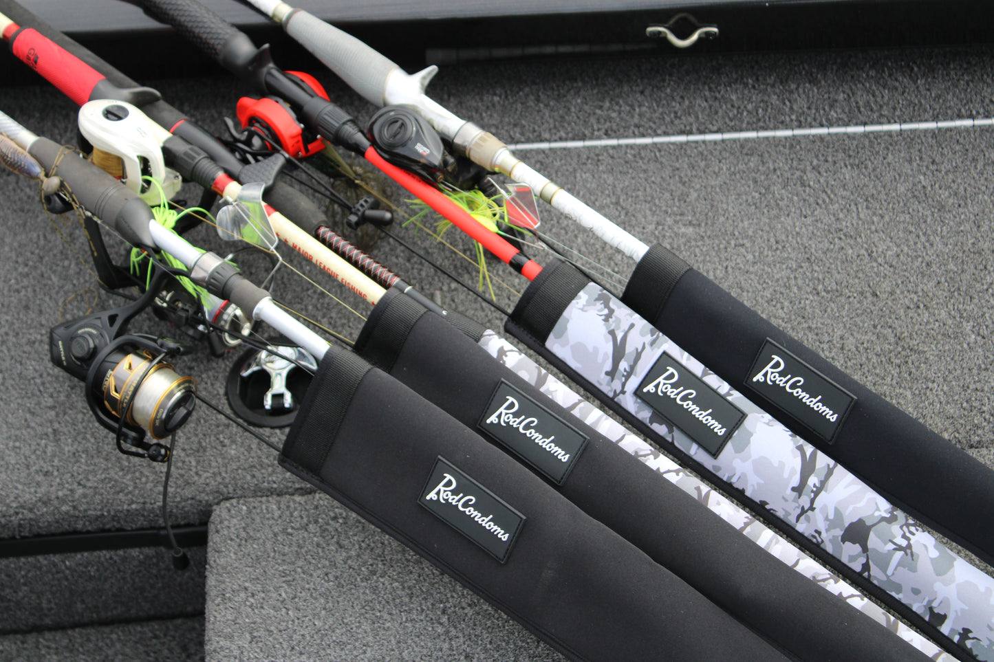 White Camo Rod Condoms – Ultimate Rod Protection